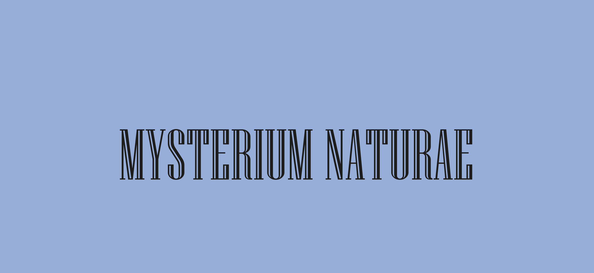 Mysterium Naturae